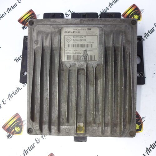 Centralita del motor RENAULT R0410C120C 8200331477 8200389169