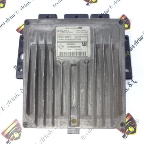Centralita del motor  RENAULT R0410C074A 8200308217 HOM8200275921