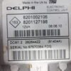 Centralita del motor  RENAULT 8201002106 8201127198