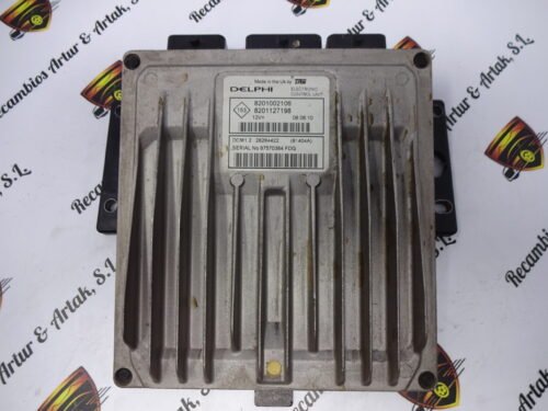 Centralita del motor  RENAULT 8201002106 8201127198