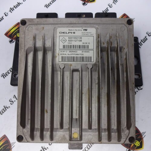 Centralita del motor  RENAULT 8201002106 8201127198