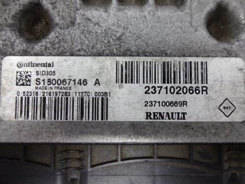 Centralita del motor RENAULT S180067146A 237102066R 237100669R SID305