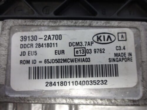 Centralita del motor  KIA 391302A700 39130-2A700 DCM3.7AP 28418011