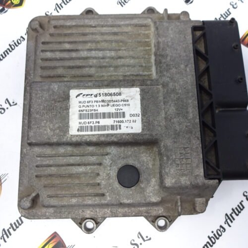 Centralita del motor   FIAT 51806508 MJD6F3P8  71600.172.02