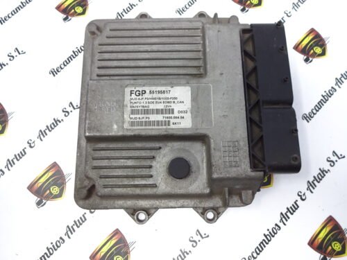 Centralita del motor Fiat Punto 55195817 MJD6JPP3 7160000404