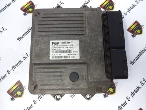 Centralita del motor FIAT 51796241 MJD6F3P7 7160001906 MJD6F3.P7 71600.019.06