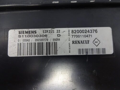 Centralita del motor  Renault S110030306D 8200024376 7700110471
