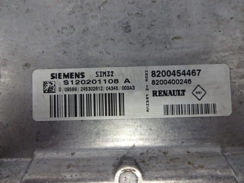 Centralita del motor Renault S120201108A  8200454467 8200400246