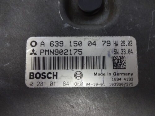 Centralita del motor Smart Forfour A6391500679  0281011841 PMN902175