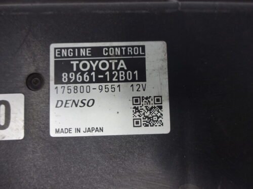Centralita del motor Toyota Corolla 8966112B01 89661-12B01 175800-9551