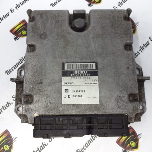 24451764 8973192745 897319 2745 275800-2183 Centralita del motor Opel SIGNUM 24451764 8973192745 897319 2745 275800-2183