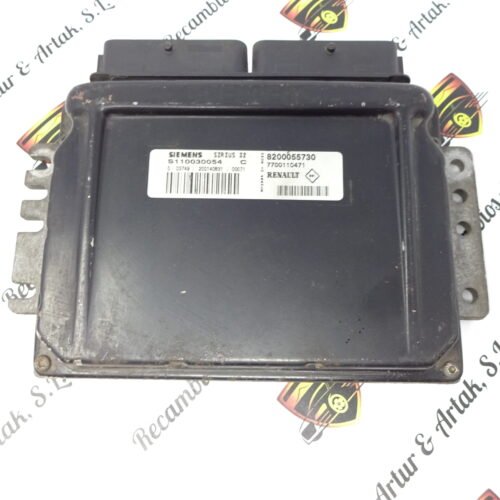 Centralita del motor RENAULT S110030054C 8200055730 7700110471