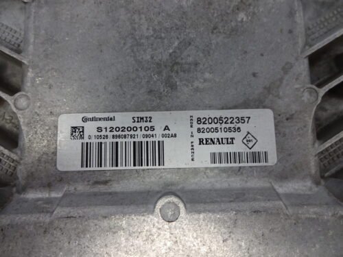 Centralita del motor  Renault Clio S120200105A 8200522357 8200510536