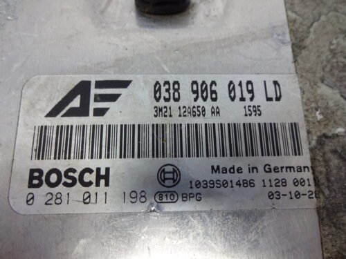 Centralita del motor Ford Seat 038906019LD 3M2112A650AA 0281011198
