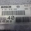 Centralita del motor Peugeot Citroen 0281010886 9645534980 EDC15C2