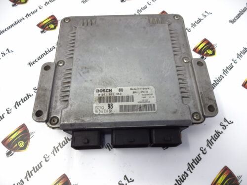 9654693480 0281011343 Centralita del motor Peugeot Citroen Bosch 9654693480 0281011343 EDC15C2