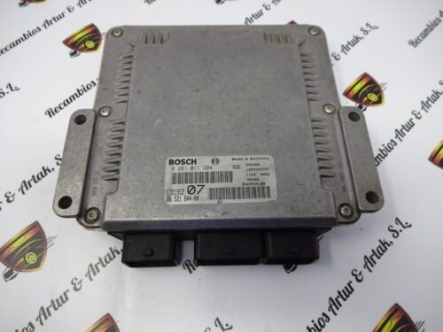 Centralita del motor Peugeot Citroen 9652184480 9640938180 0281011394