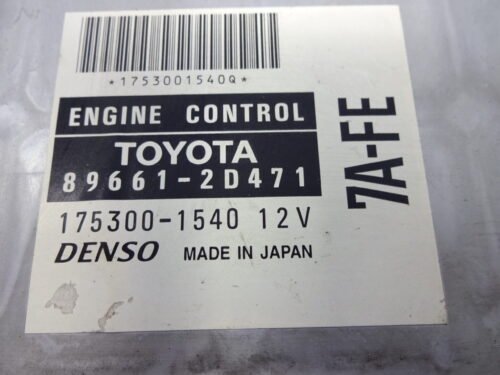 Centralita del motor Toyota Celica 896612D471 89661-2D471 1753001540 175300-1540