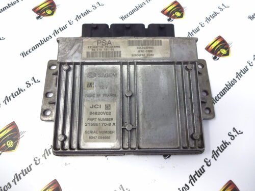 Centralita del motor CITROEN 9657018180 9649433980 84820V02 21585170-8