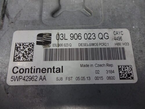 Centralita del motor SEAT TOLEDO 03L906023QG 03L 906 023 QG 5WP42962AA