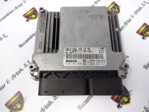 Centralita del motor Mercedes Clase E W211 A6461531279 0281011070