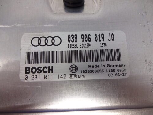 Centralita del motor AUDI A4 B6 038 906 019 JQ 038906019JQ 0281011142