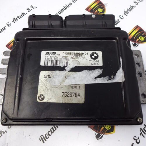 Centralita del motor BMW Mini Cooper S118012001M 12147520019-01 7526784