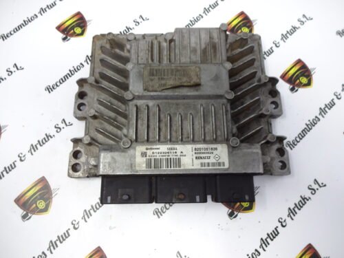 Centralita del motor RENAULT KANGOO 8201051836 8200953529 S122326116A