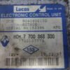Centralita del motor  Renault Kangoo 7700868300 7700107773 R04080010D