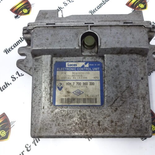 Centralita del motor  Renault Kangoo 7700868300 7700107773 R04080010D