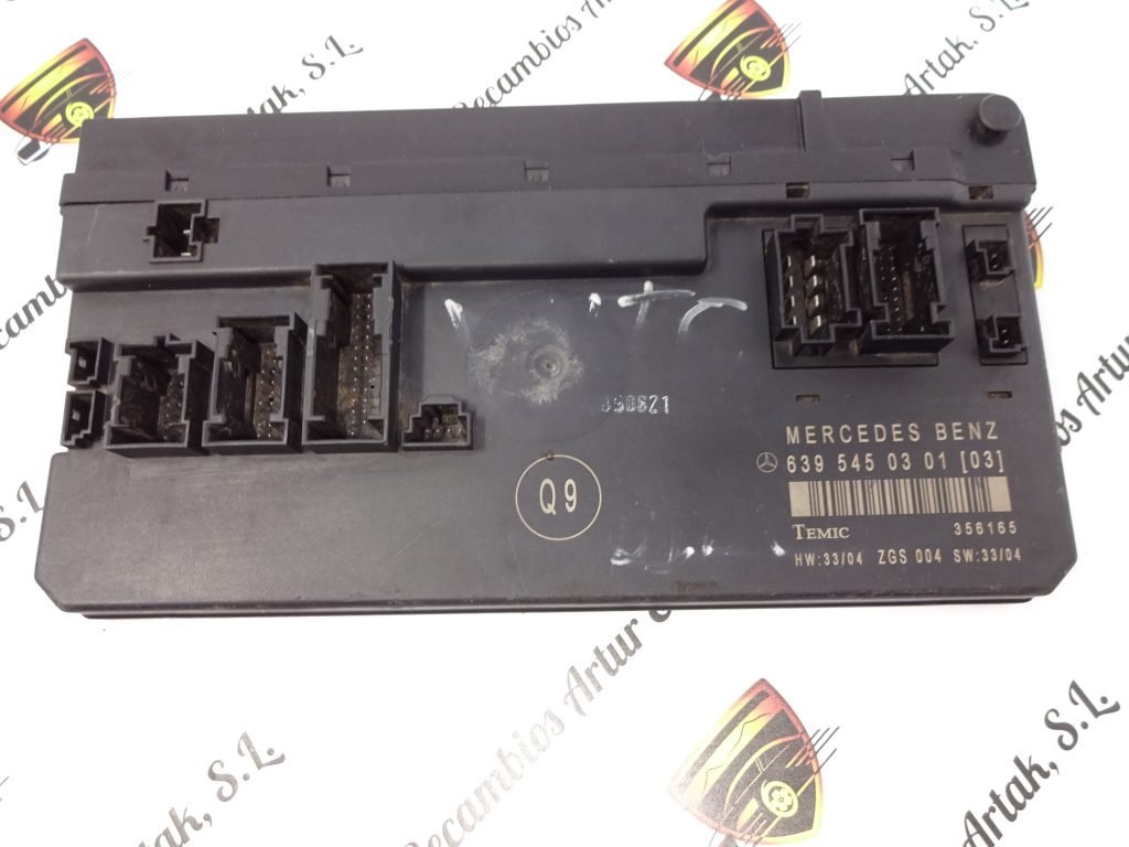 Controlador ConfortMercedes Vito W639 6395450301 639 545 03 01 (03) ZGS004