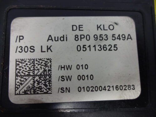 Módulo  de direccion AUDI A3, S3 8P 8P0953549A 8PO953549A
