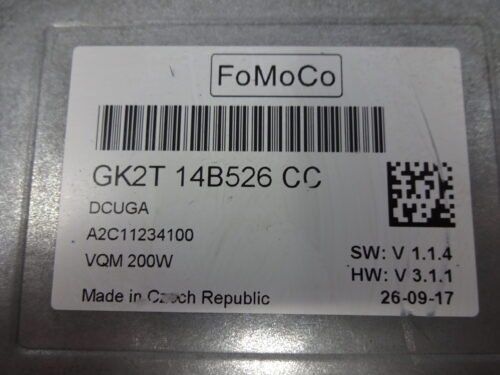 Unidad de control Ford Transit GK2T14B526CC GK2T 14B526 CC