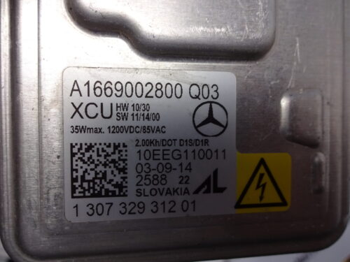 Controlador de Xenon  Mercedes W156 W176 A1669002800 Q03 130732931201