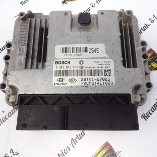 Centralita HYUNDAI 0281012669  39101-27825 3910127825 39106-27825 3910627825