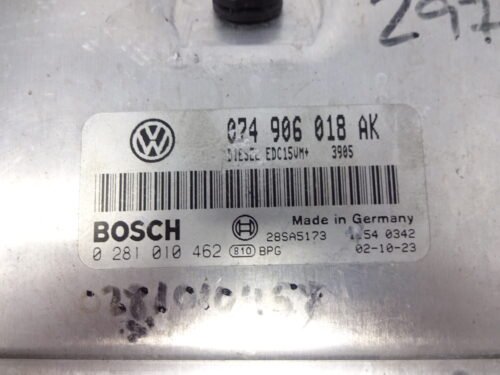 Centralita del motor  VW T4 Transporter  074906018 AK 074906018AK   0281010462