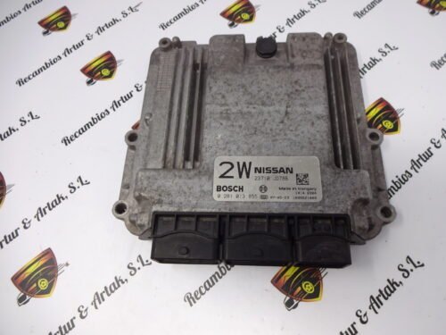 Centralita del motor Nissan Qashqai  2W 23710JD78B 23710 JD78B 0281013855