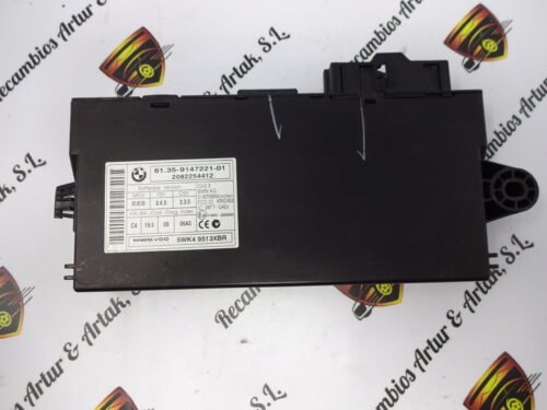 Unidad de control BMW 6135914722101 61.35-9147221-01 5WK49513XBR