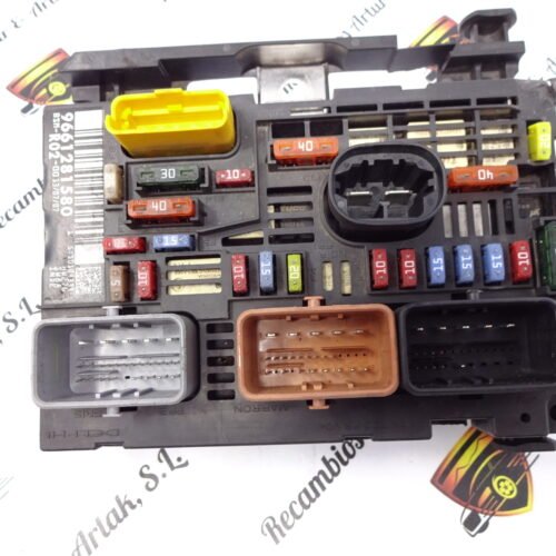 Caja de fusibles Peugeot Citroen 9661281580 BSM-R02-00