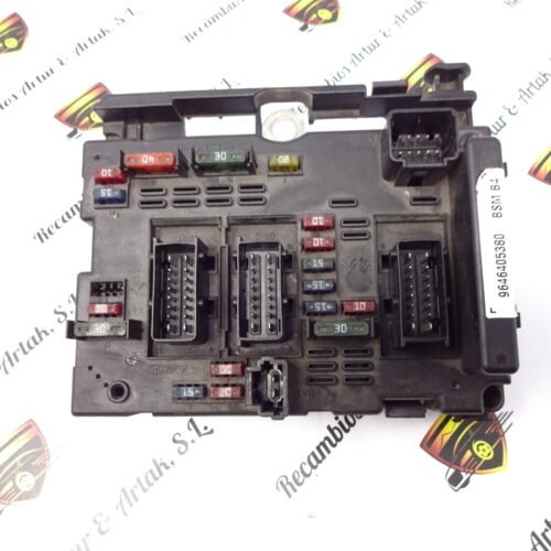 Caja de fusibles Peugeot CITROEN 9646405380 BSM B4 DELPHI