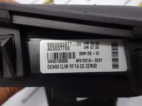 Aire Interruptor Citroen C4 Grand Picasso 9650868977 9650868977-00 A83007700