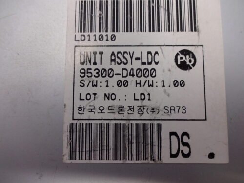 Unidad de control KIA OPTIMA 95300D4000 95300-D4000 ASSY-LDC