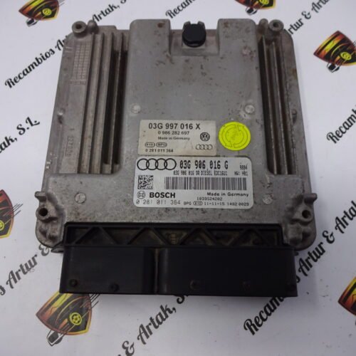 8P 03G906016G 0281011364 03G 906 016 G Centralita del motor AUDI A3 8P 03G906016G 0281011364 03G 906 016 G
