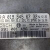 Centralita del motor Mercedes Sprinter A0195456732  0281001496 0 281 001 496