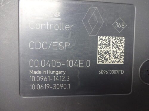 ABS  Renault Megane 476606264R 95CT2AAY2 10021203464 10096114123 000405104E0