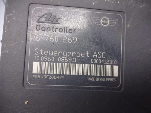 ABS  MINI COOPER 34516760268 34.51-6760268 10020600814 6760269 10096008693