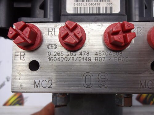 ABS  CITROEN C-ZERO 0265252478 4670A508 0265952116