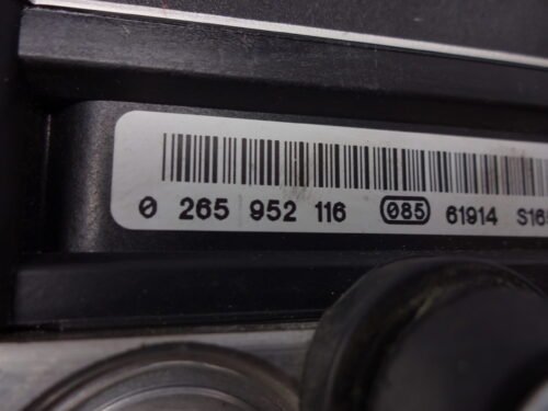 ABS  CITROEN C-ZERO 0265252478 4670A508 0265952116 08