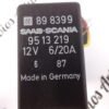 Relé Relais Rele  Relay SAAB-SCANIA 9513219 898399 12V 6/20A