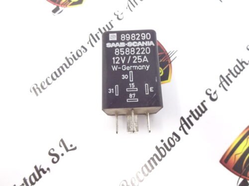 Relé Relais Rele Relay SAAB-SCANIA 8588220 898290 12V/25A